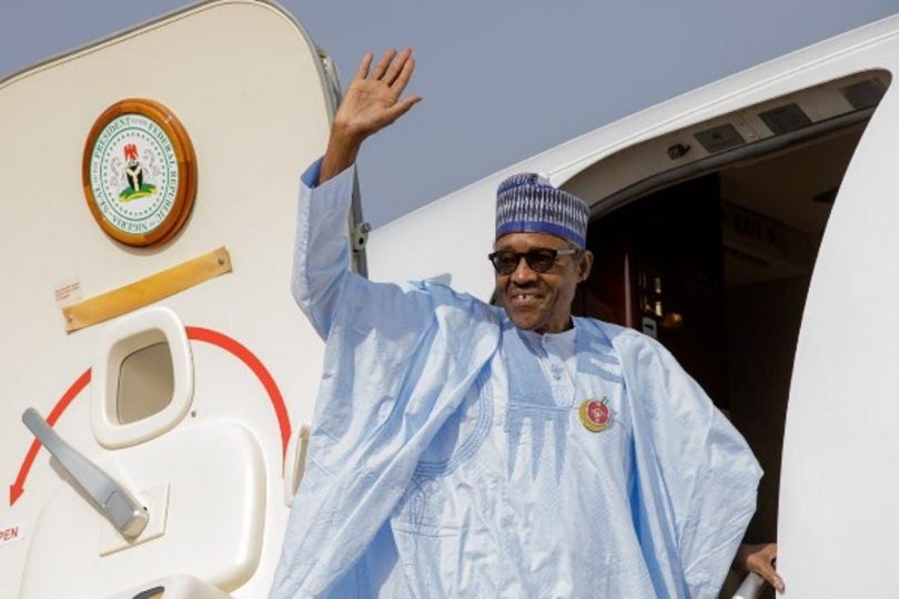 Just in…Buhari jets out for medical trip to London