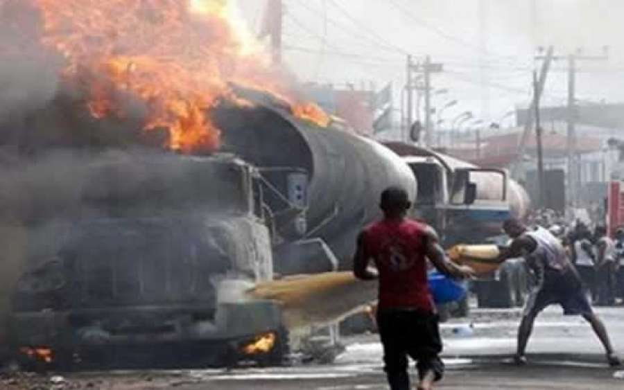 Omo-Agege condoles with victims of tanker crash in Delta