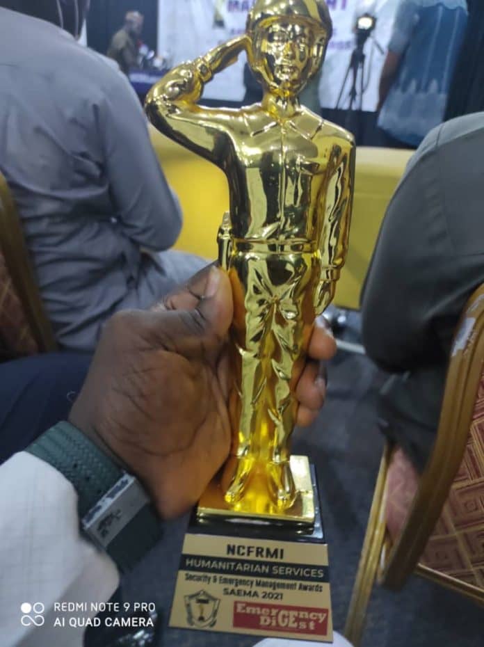 NCFRMI bags humanitarian services award for massive impact