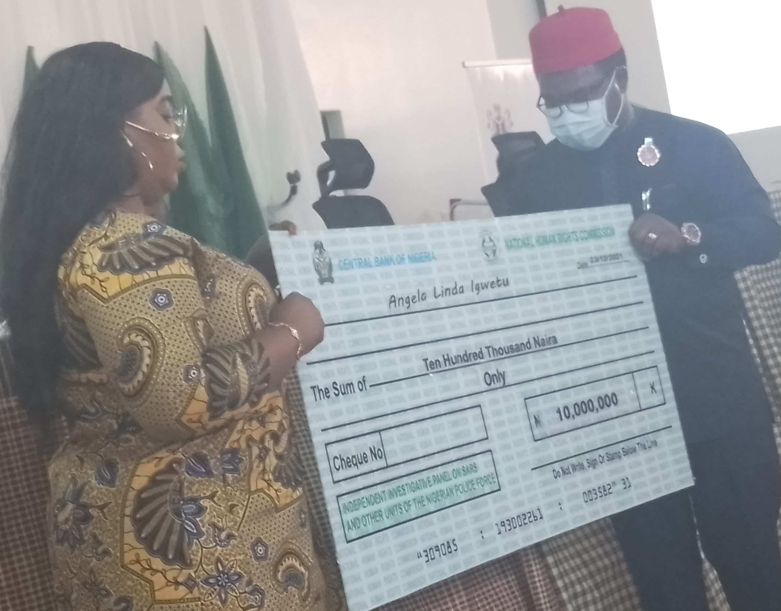 NHRC awards N149 m as compensation to victims of #EndSARS, Police brutality
