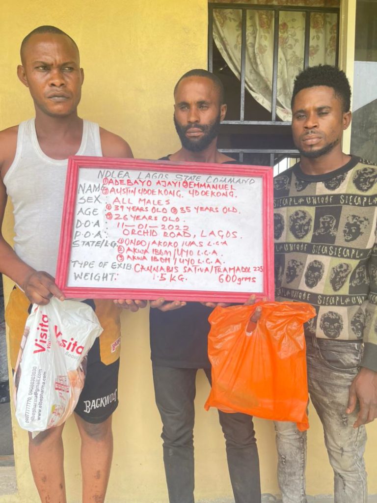 NDLEA arrests skit maker, three others over possession of illegal drugs