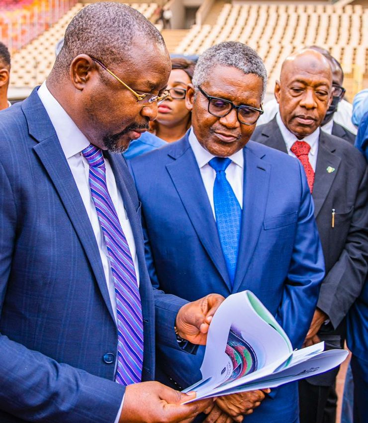 Dangote vows not to allow Stadia collapse again