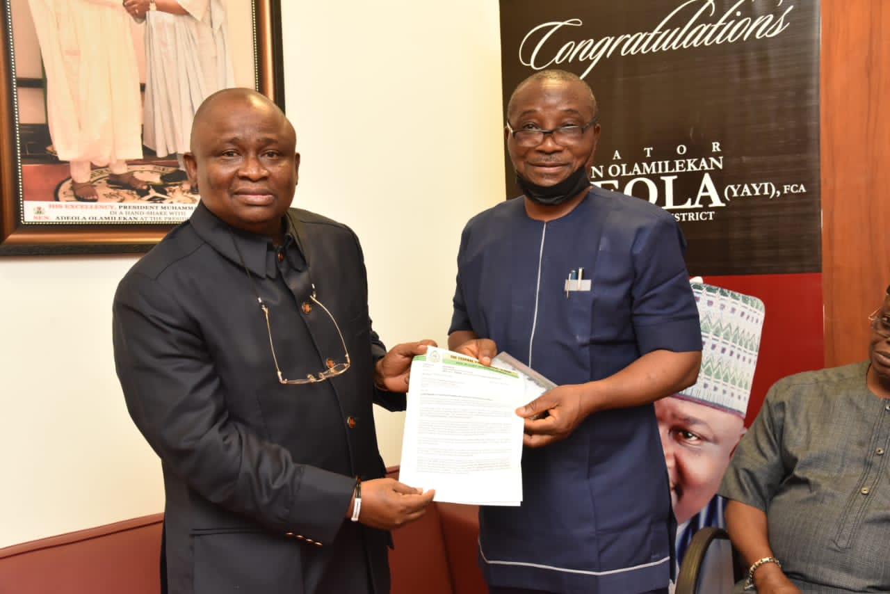 Fed Poly Ilaro awards Fellowship to Senator Adeola