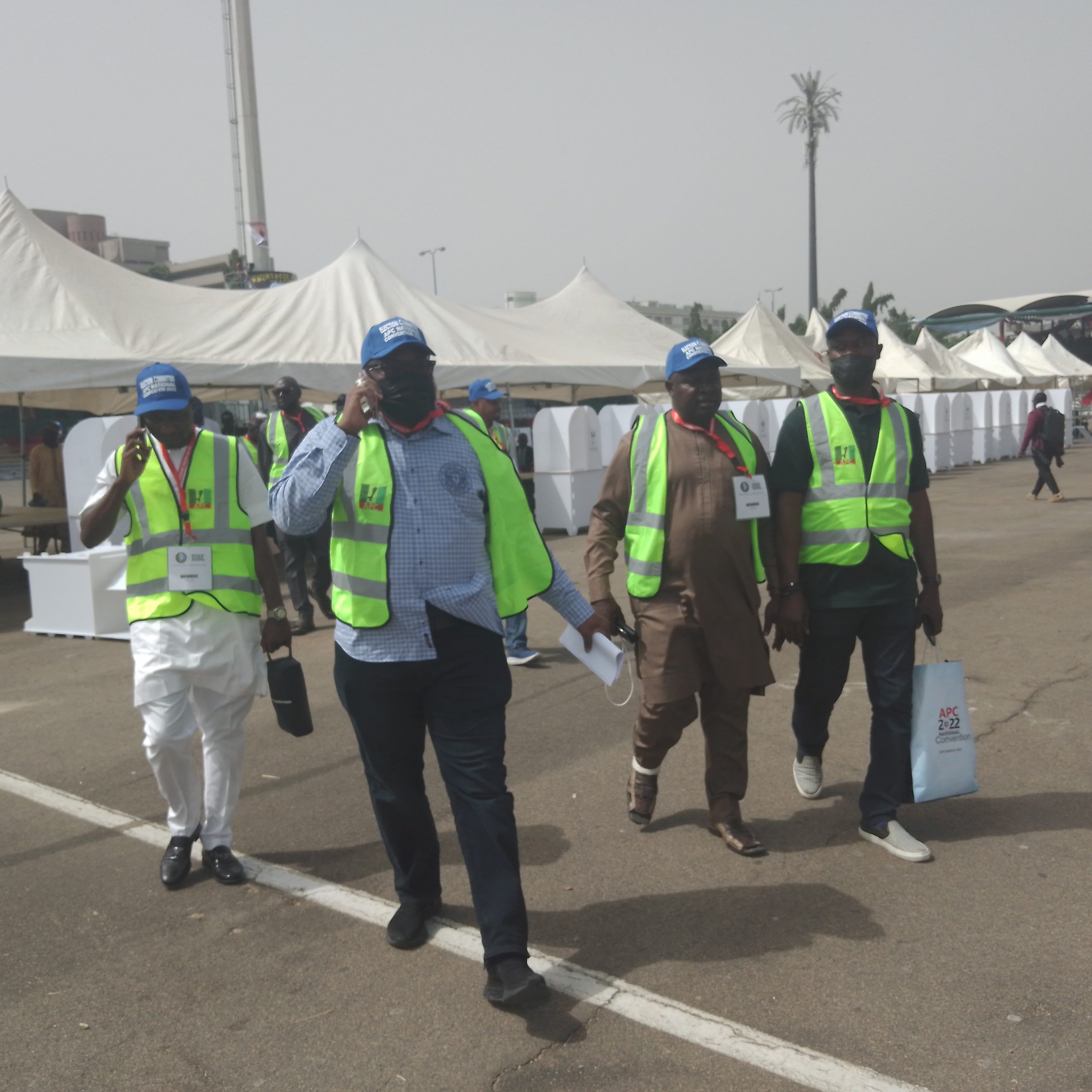 Breaking: APC Electoral Committee members just arrive the venue of convention