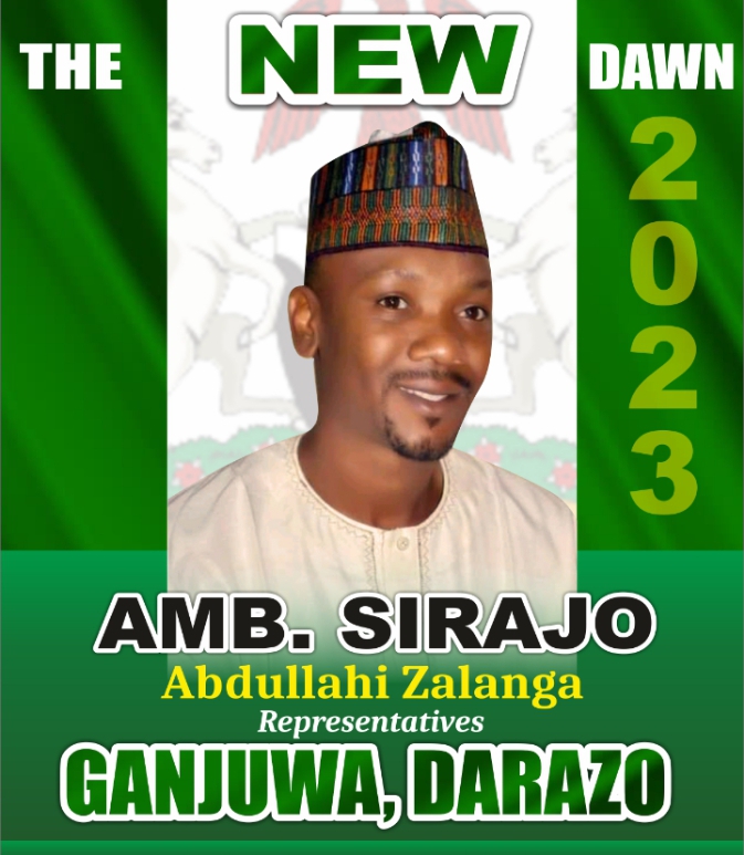 2023: Amb. Sirajo Zalanga won the  heart of his constituents for House of Reps