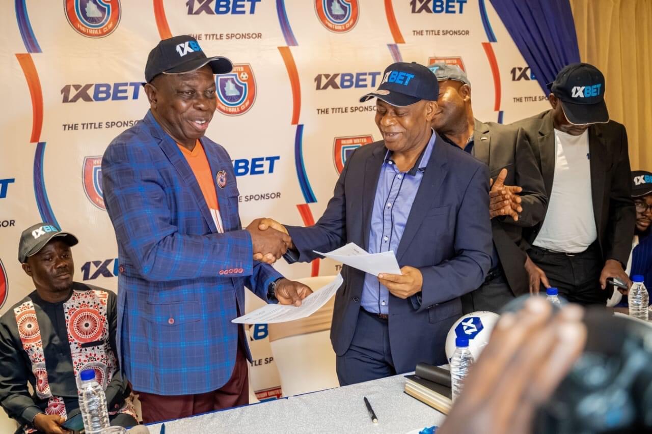 Akwa UTD, 1xBet signs Shirt sponsorship deal