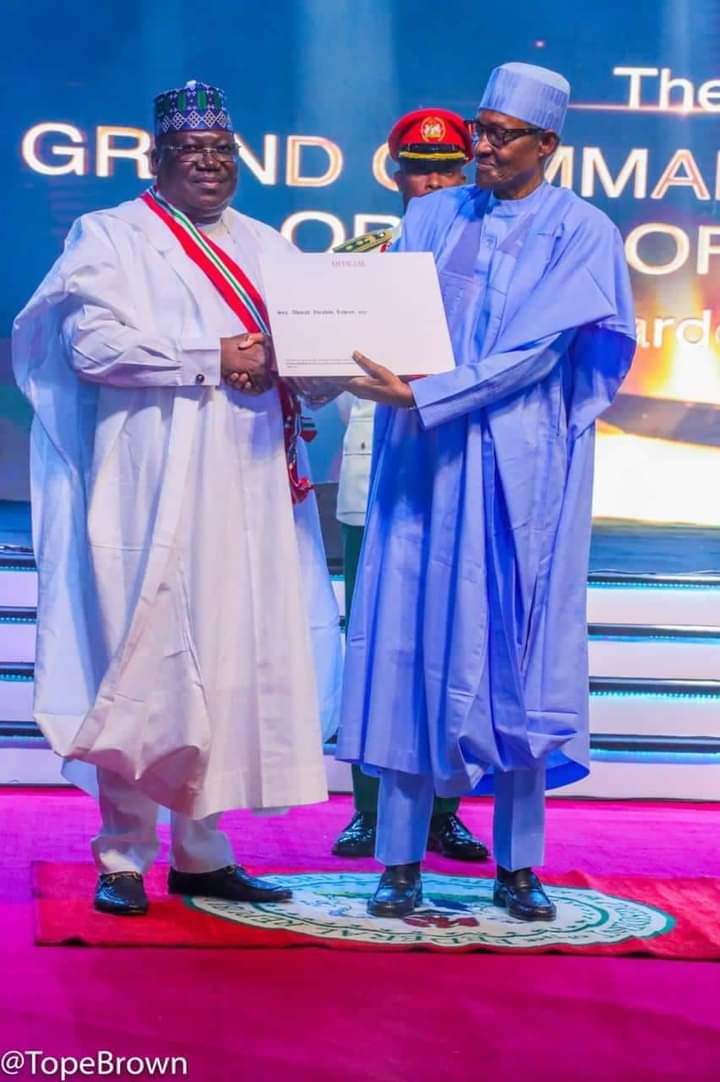 Senate President says national honours award a call for additional duty