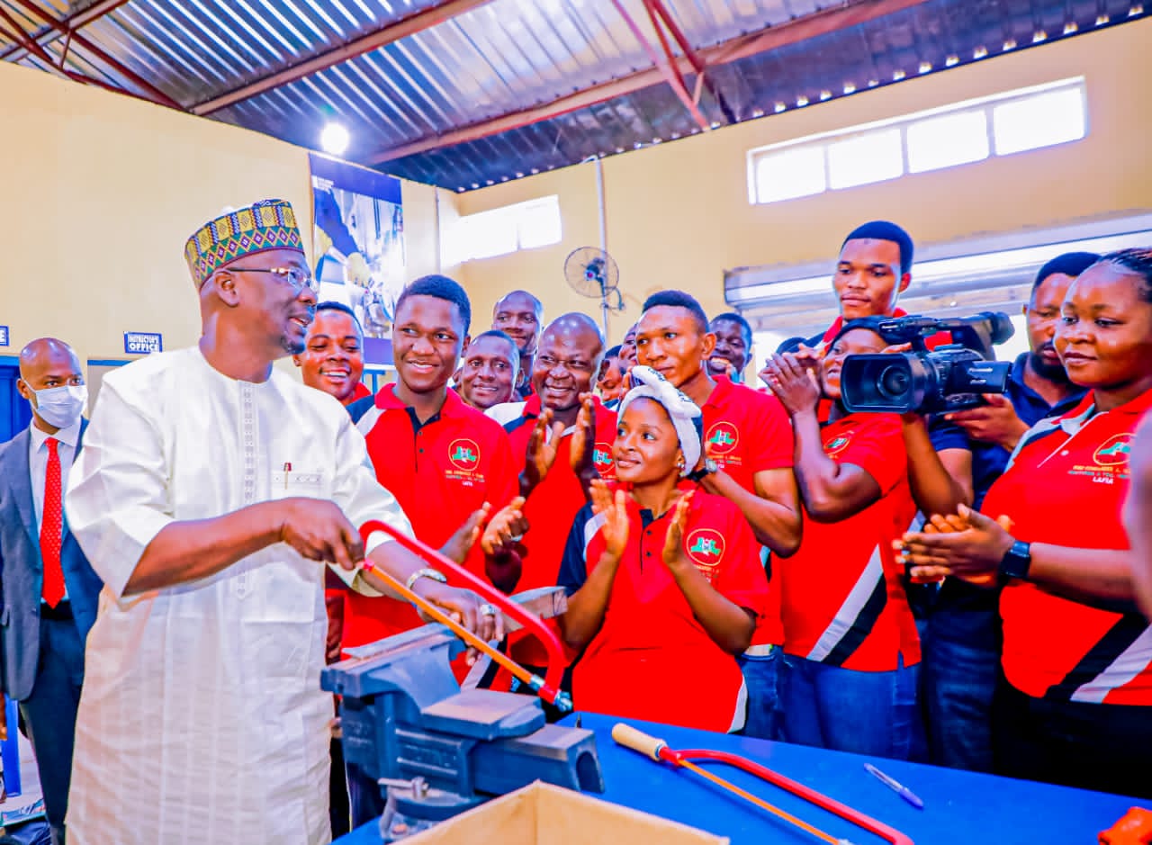 Governor Sule commends ITF for utilizing Lafia Vocational institute