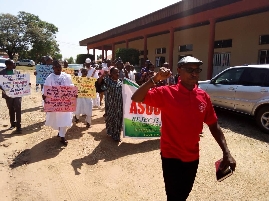 Again Nasarawa Varsity ASUU boils on Pro- Rata Payment saga