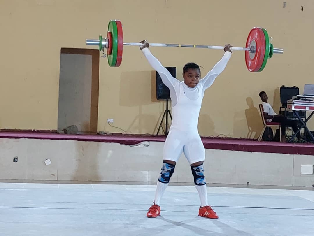 Just in: Weightlifting:   Rafiatu Lawal  wins gold medal in 59kg women Snatch