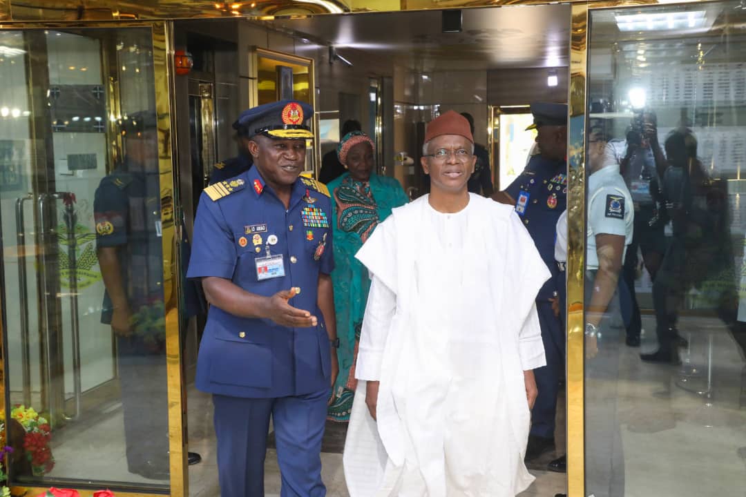 Kaduna:  El-Rufai commends NAF over improved security