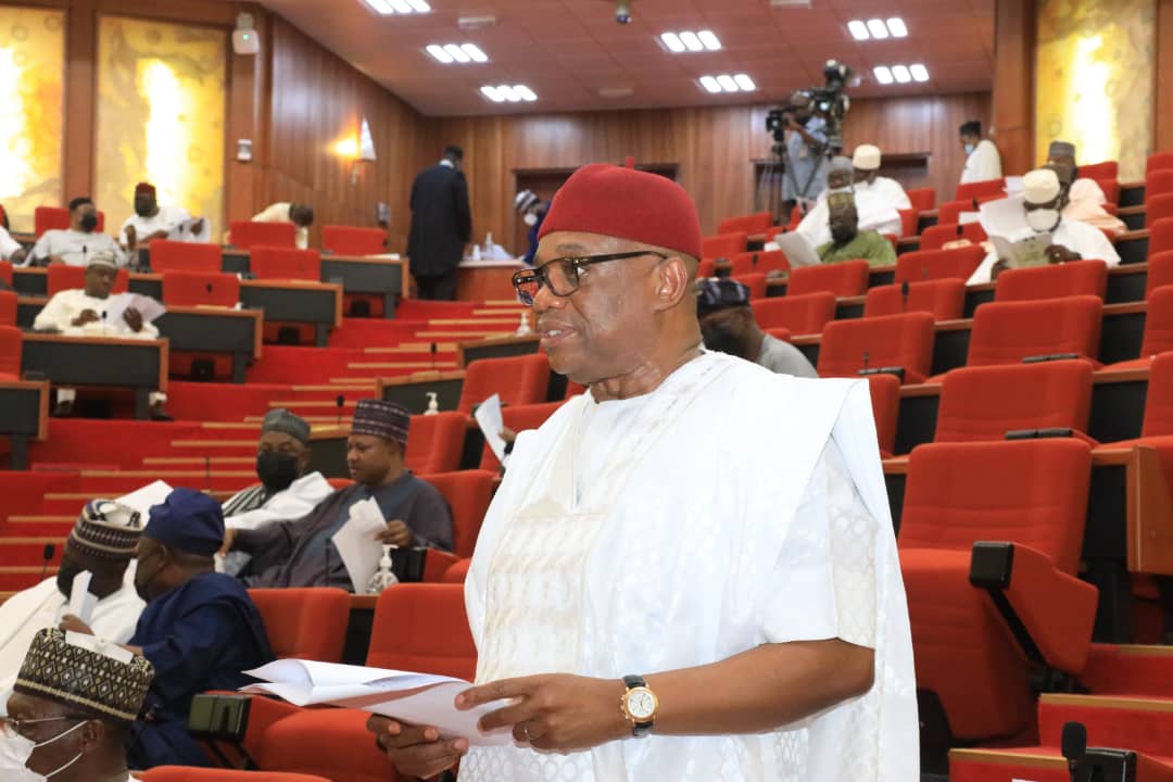 Ninth Senate: Senator Orji Kalu sponsors 25 Bills, rated highest among Abia lawmakers