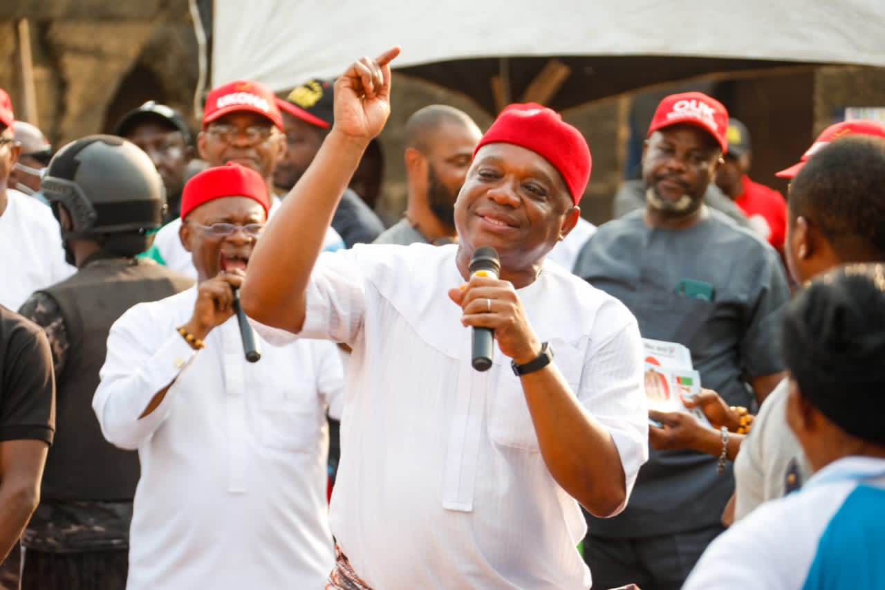 Arochukwu wards rally support for Sen. Kalu, Pass vote of confidence on his re-election