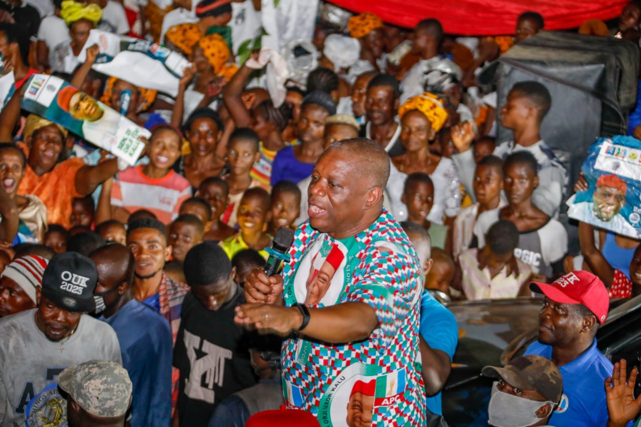 2023:  Eleoha, Ikwun, Abam wards assure Sen. Kalu of his re-election