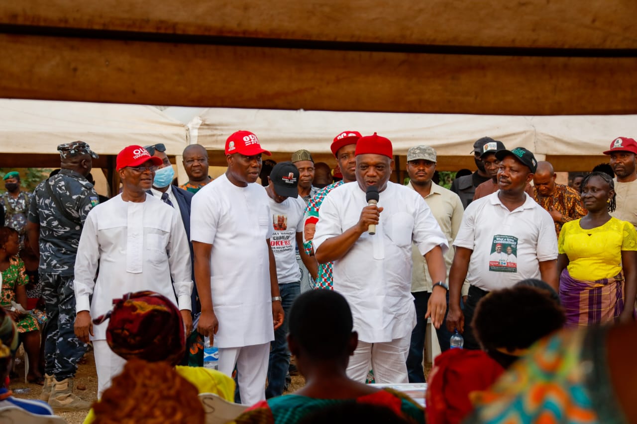 Abia North:Ohafia Wards stick to Kalu, declare Senator “Most Trusted Candidate”