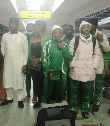 2024 Olympic Qualifier: Nigeria Weightlifters depart for Africa Championship In Tunisia