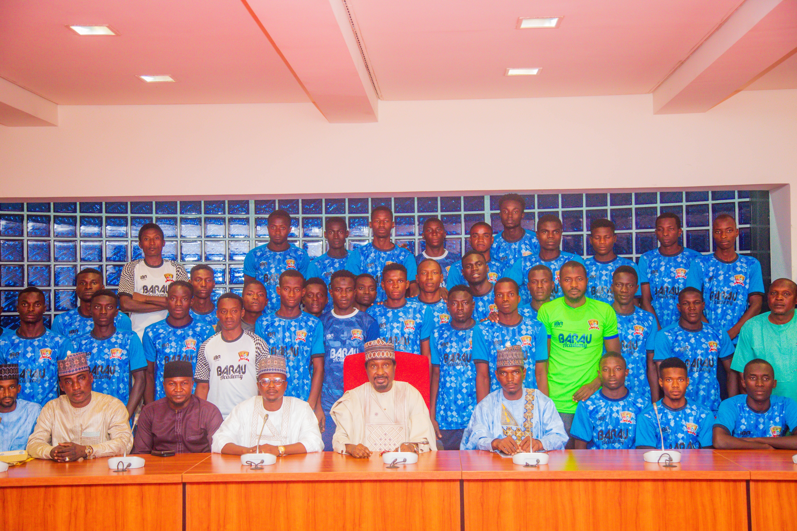 Barau Jibrin Football  Academy’s players set to storm UK