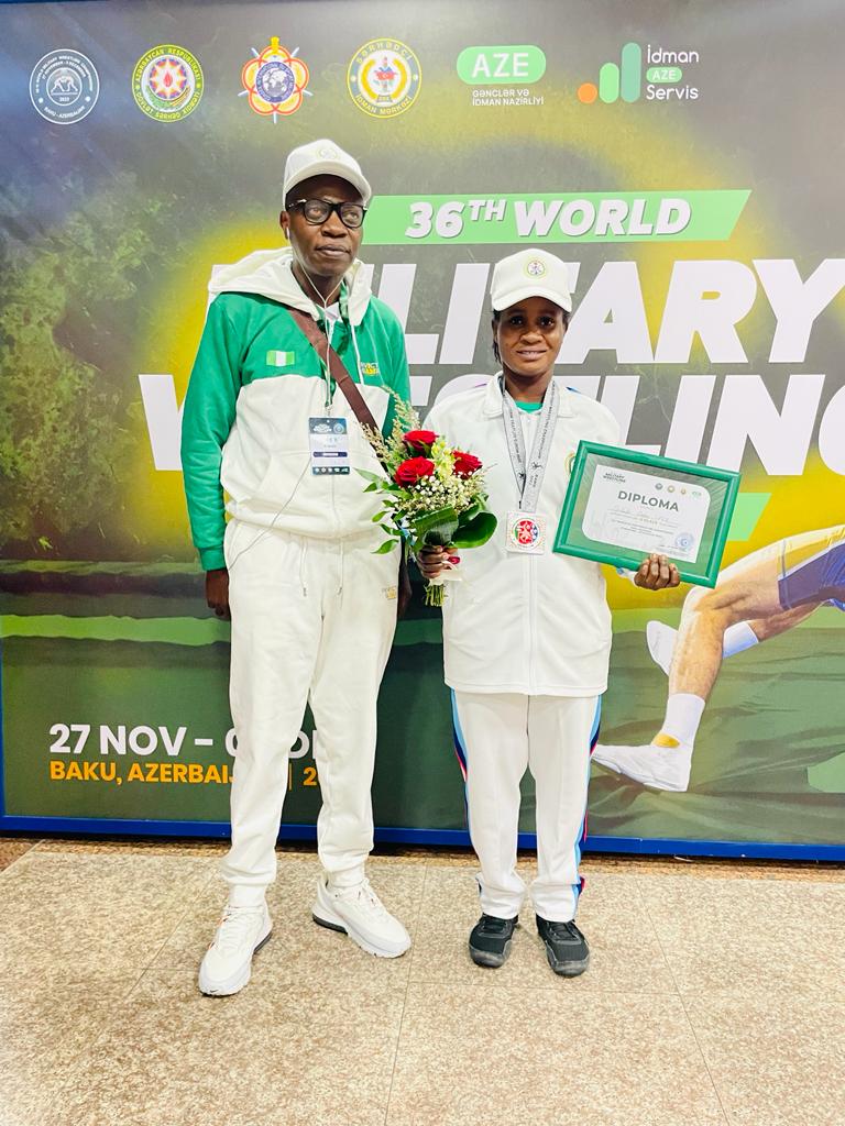 World Military Wrestling: Nigeria wrestlers win medals