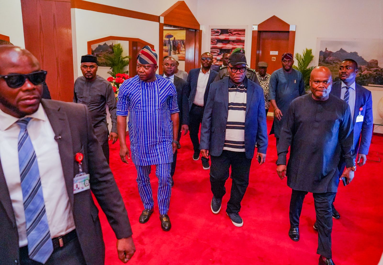 Akpabio preaches peace on return from IPU meeting in Geneva