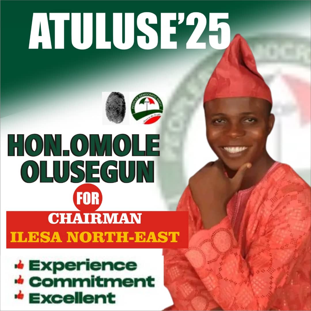 Eid El Fitri:  Omole Oluwasegun congratulates Muslim faithful, urges prayers for Peace, Unity in, Ijesa land, Osun State