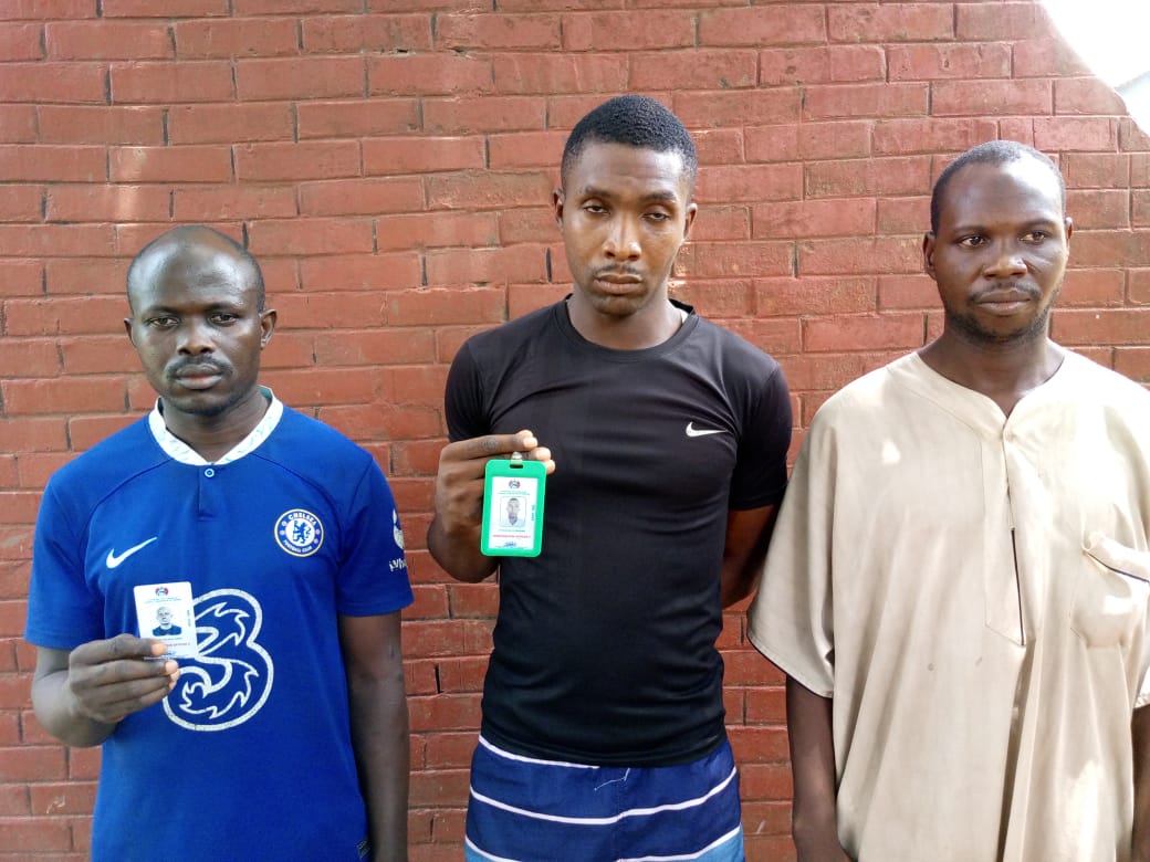 Three fake EFCC operatives in police net