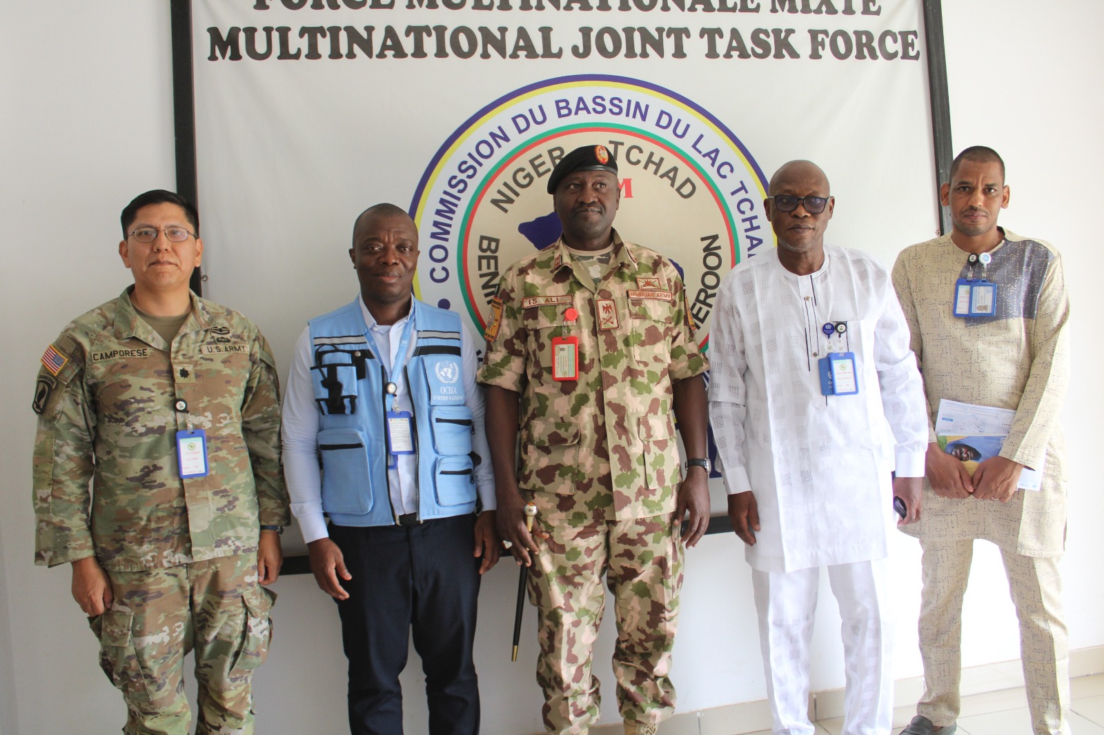 MNJTF partners OCHA to strengthen humanitarian support in Lake Chad region