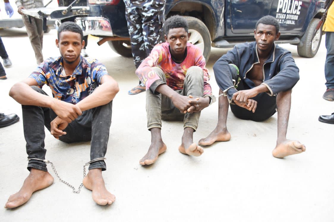 FCT Police nabs three bandits, neutralise one