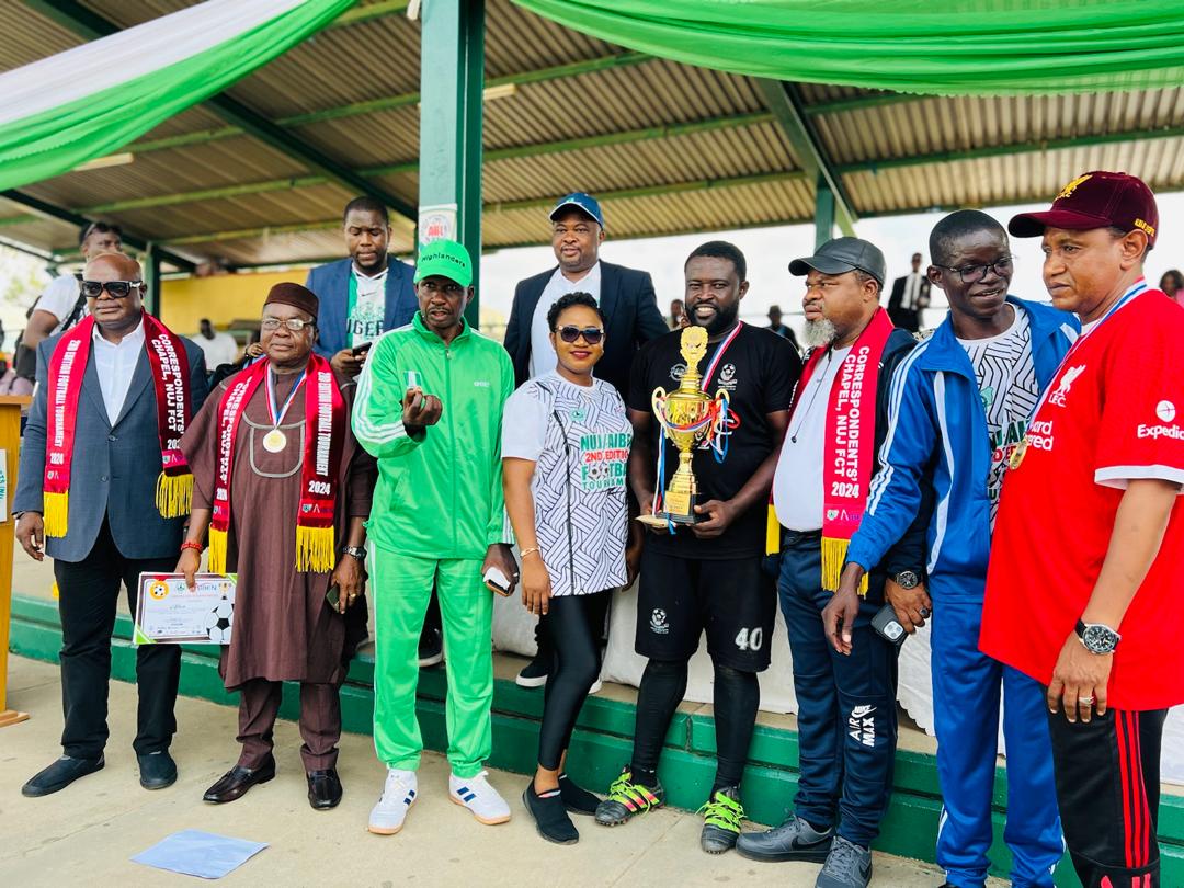 NUJ President, IGP, Transcorp Hilton Hail FCT Correspondents Chapel Over Tournament ,