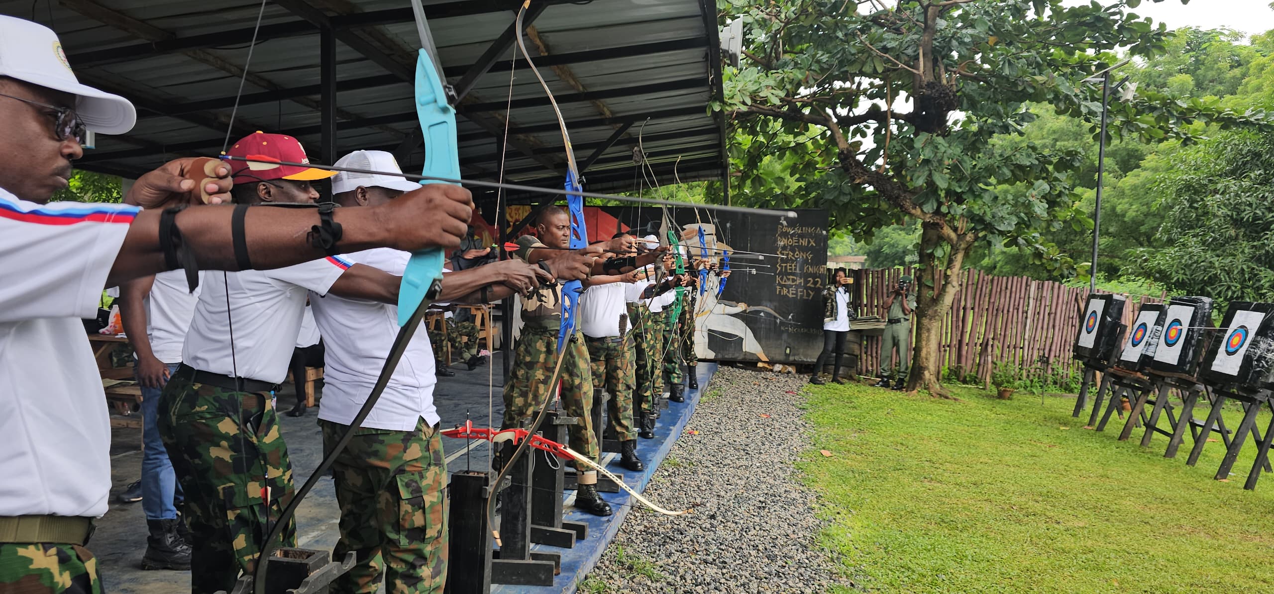 CDS sponsors 22 officers in Archery game to enhance marksmanship skills