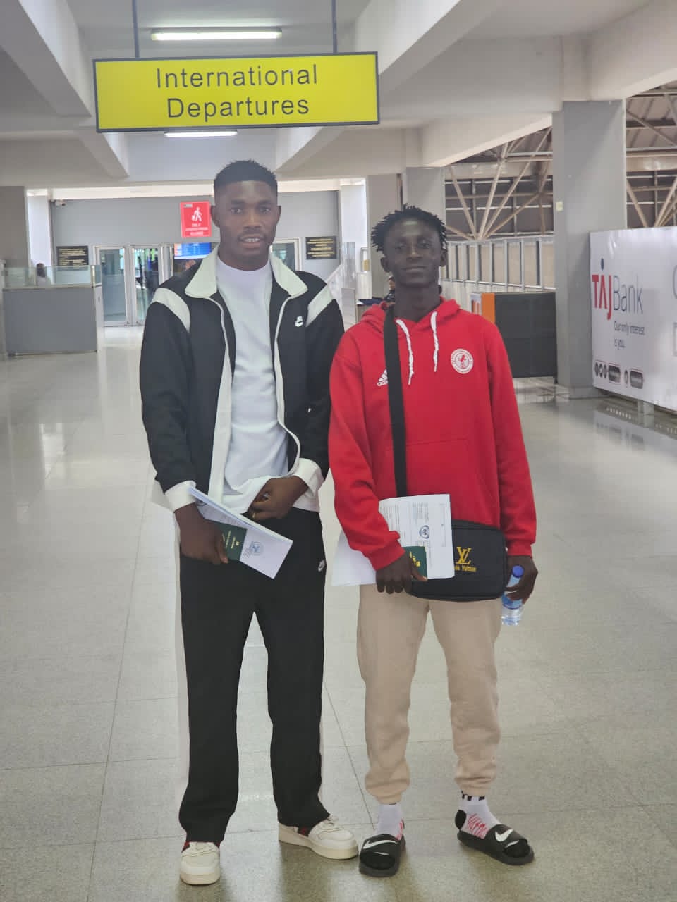 Another two  EUFC players jet out to Europe for professional football