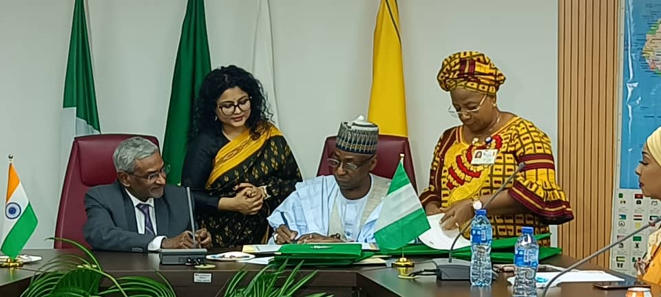 Nigeria Signs MoUs On Cultural Exchange, Customs, Survey Cooperation, with india