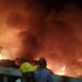Fire Outbreak Destroyed Goods, Properties Worth Millions At Spare Parts Market In Lagos