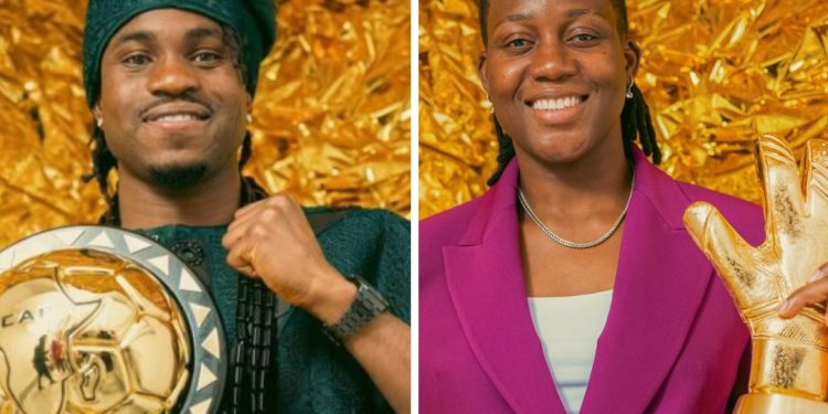 CAF Awards: SWAN Celebrates Victorious Lookman, Nnadozie, Super Falcons