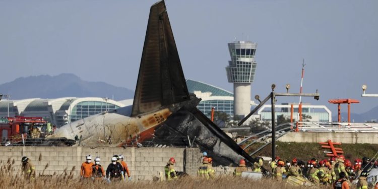 Plane crashes on Sunday In South Korea, Killing At Least 177 On Board-Report
