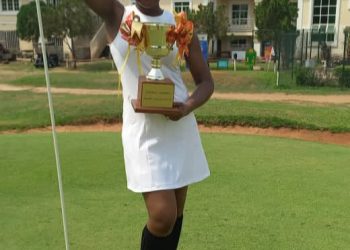 Golf Championship: Comrade Philip Shaibu Congratulates Wife for Emerging Back to Back Winner 