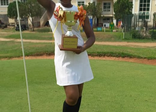Golf Championship: Comrade Philip Shaibu Congratulates Wife for Emerging Back to Back Winner