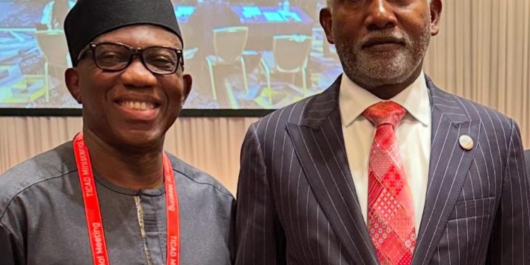 Amb. Tuggar Congratulates AU Commissioner Adeoye on Re-election