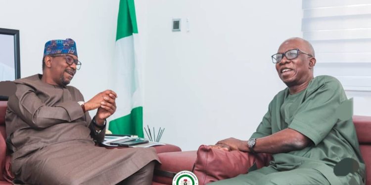 NSC Chairman Dikko, Ekeji Rub Minds For Sports Development 