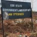 EdoGIS Blows Hot, Warns Land Grabbers to Stay off  Govt Acquired Lands