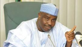 APC Blasts Tambuwal Over Defections’ Stomach Infrastructure Comment  …Says He’s Notorious Defector