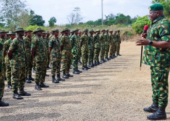 Socio-economic Devt: Stamp Out Security Threats, COAS Tells Troops