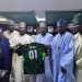 NFF President Consoles Gov. Radda on Mother’s Demise, commends him for hosting Flying Eagles