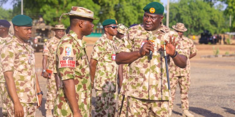 COAS Reiterates Commitment to Improving Troops’ Welfare 