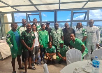 NSC DG Olopade Splashes Dollars on Nigerian Weightlifters in Mauritius