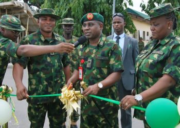 GOC Lauds Director NA Band Corps for Infrastructural Development 