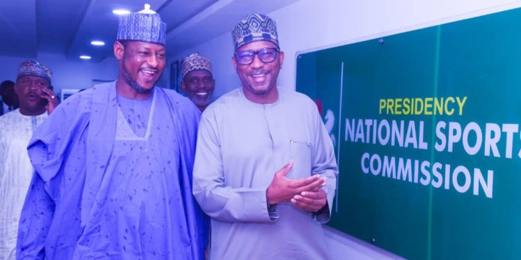 NSC Chairman, Katsina State Governor Collaborate for Sports Advancement 