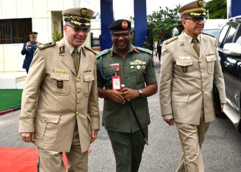 Nigerian War College Play Host to Delegation From Algerian War College  on Tuesday