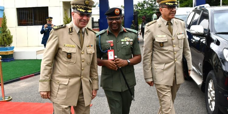 Nigerian War College Play Host to Delegation From Algerian War College  on Tuesday