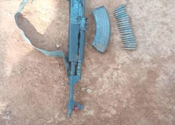 Troops of Operation SAFE HAVEN Neutralise Bandit, Recover Weapons and Ammunition 