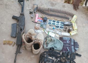 Troops of Operation SAFE HAVEN Neutralise Bandit, Recover Weapons and Ammunition 